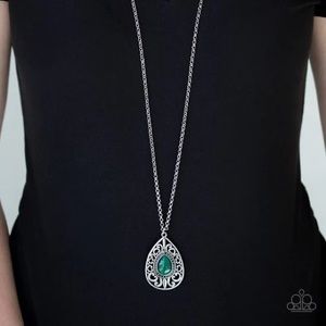 3 $5 items for $10 Modern Majesty - Green Necklace & earrings